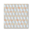 ILLUSION MOSAIC BLANC + CREAM + FEZ TERRA COTTA