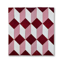 ILLUSION MOSAIC CREAM + LOS FELIZ + MAROON