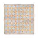 PINWHEEL MOSAIC CREAM + FEZ TERRA COTTA