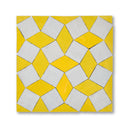PINWHEEL MOSAIC CREAM + SUNFLOWER