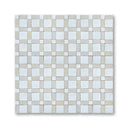 BISHOP MOSAIC BLANC + CREAM