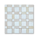 BISHOP MOSAIC BLANC + CREAM