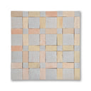 BISHOP MOSAIC CREAM + FEZ TERRA COTTA