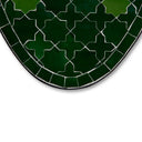 KAMARCHOUN TABLE ATLAS SAGE + FOREST GREEN