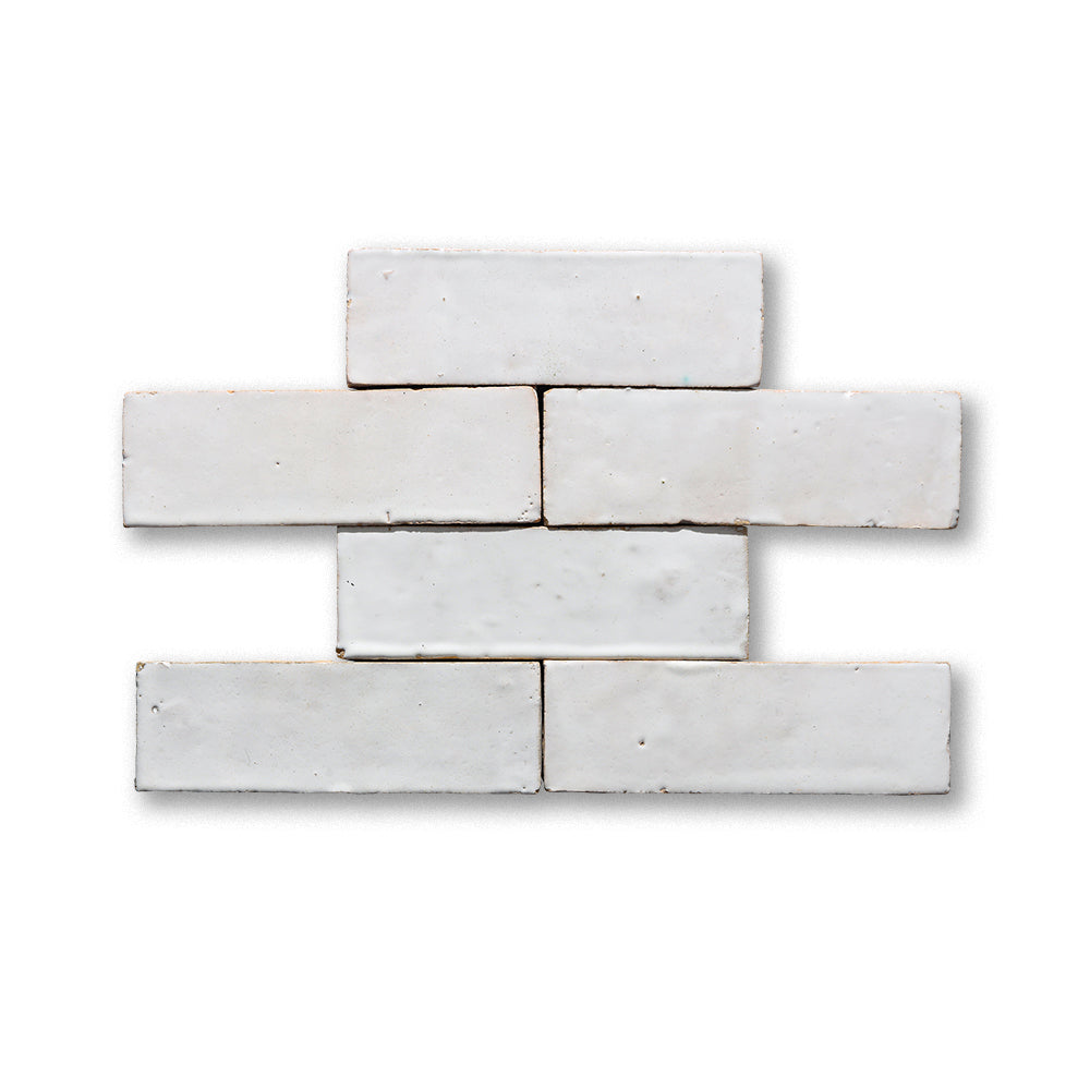 Blanc Zellige Bejmat Tile | Two x Six | Zellige Home