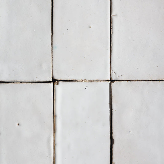 Blanc Zellige Bejmat Tile | Two x Six | Zellige Home