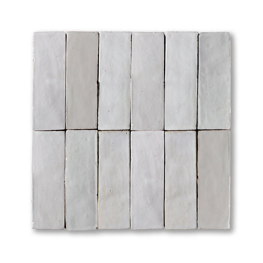 zellige tile 2x6 cream