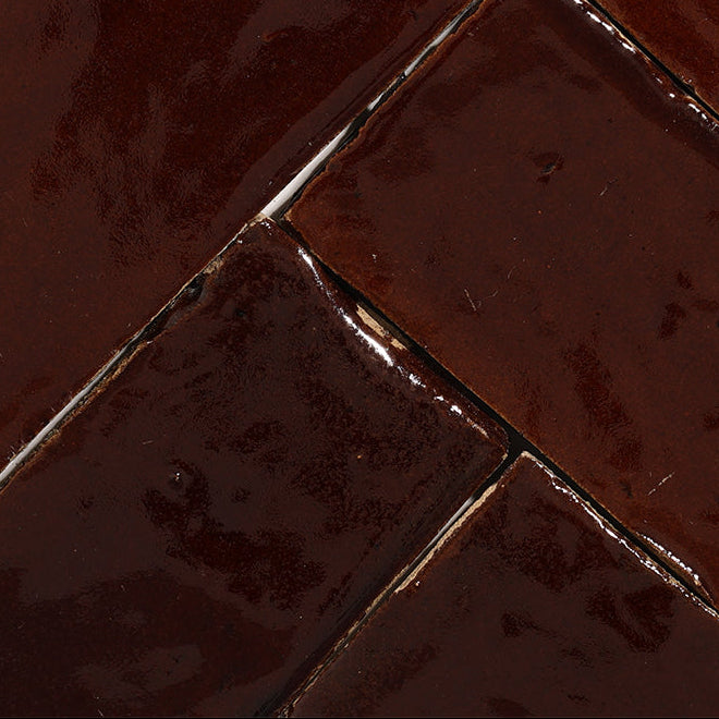 zellige tile 2x8 caramel